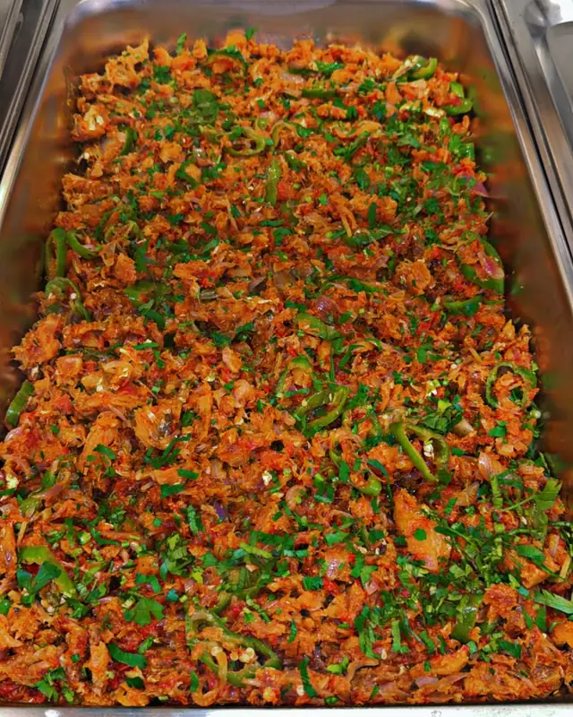 Rougail émietté au piment vert et persil, spécialité créole Ô Snack